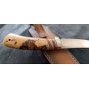 ЗОЛОТА ПЕРЛИНА ніж ручної роботи майстерні VIKTOR KNIVES, купити замовити в Україні, CPM® S125V™ в обкладинках нержавіючої сталі 95Х18, 64 HRC
